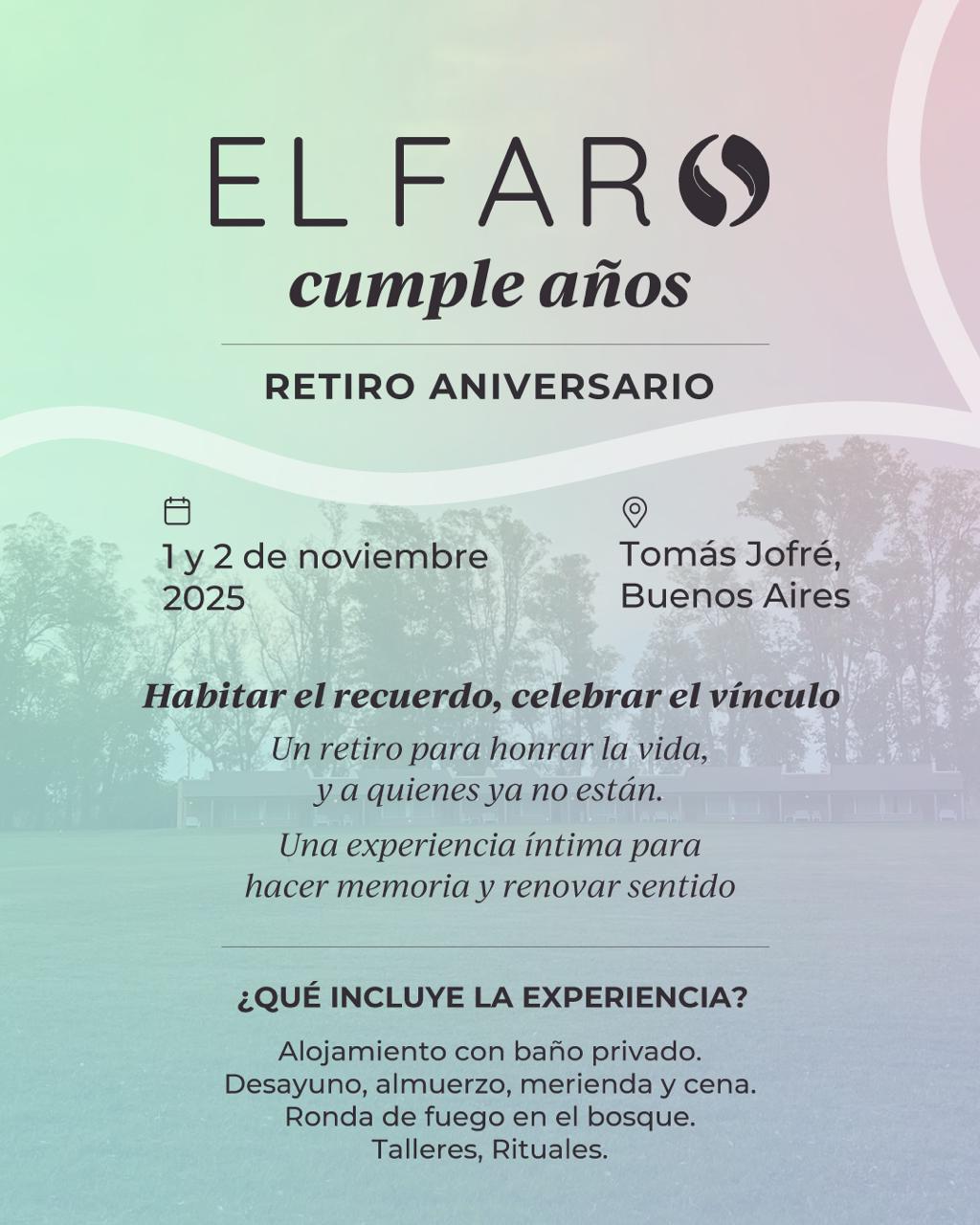 Retiro Cumpleaños
